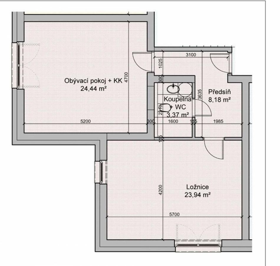 Apartman Nad Terasou Apartment Ricky  Ngoại thất bức ảnh